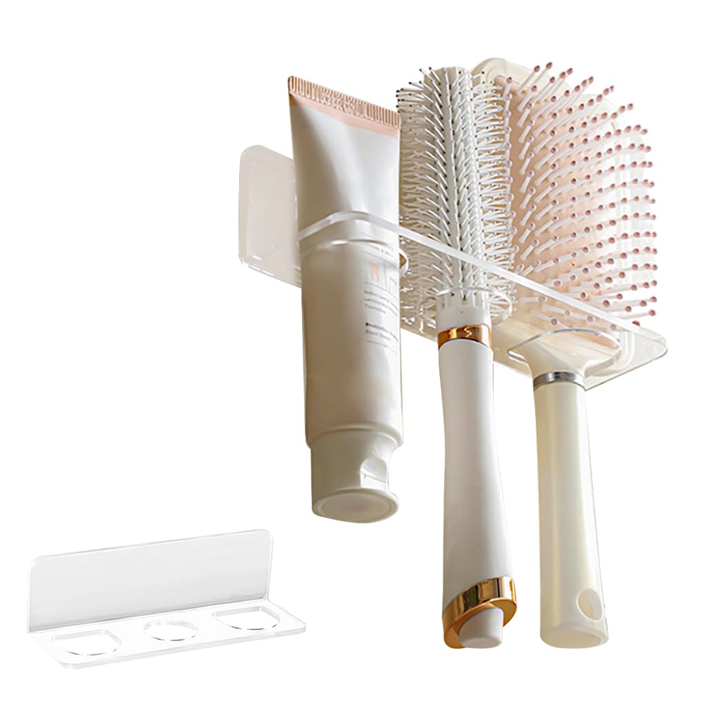 HASTHIP® Acrylic Hair Brush Holder for Bathroom A HASTHIP® Acrylic Hair Brush Holder for Bathroom A